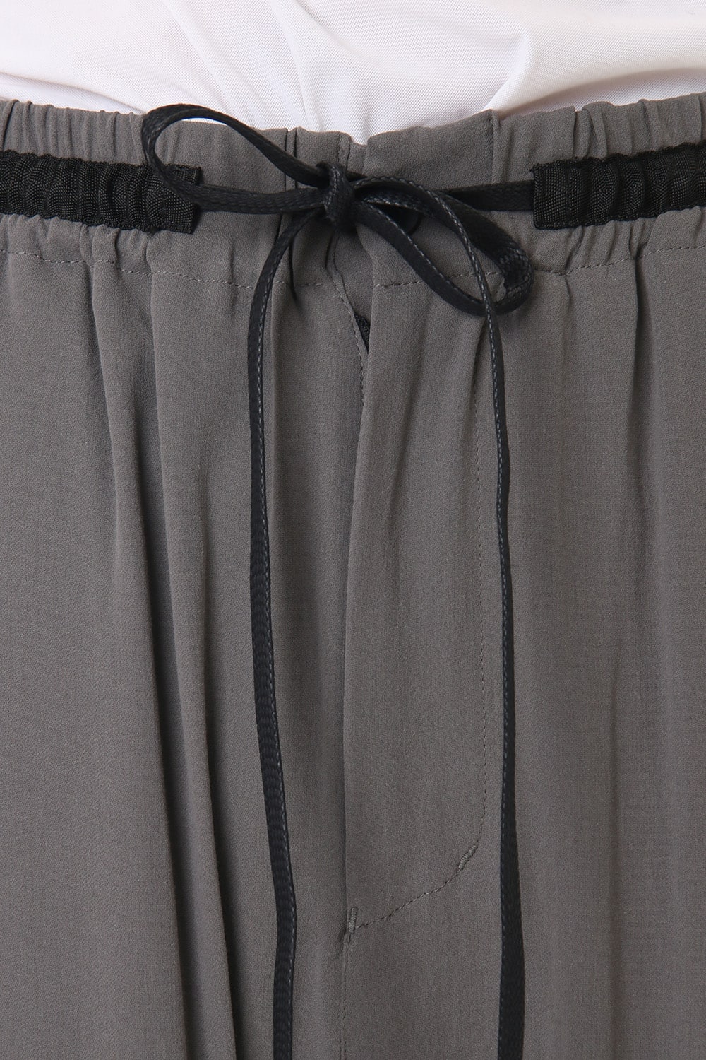 Hard twist Double weave Cuff pants Gray