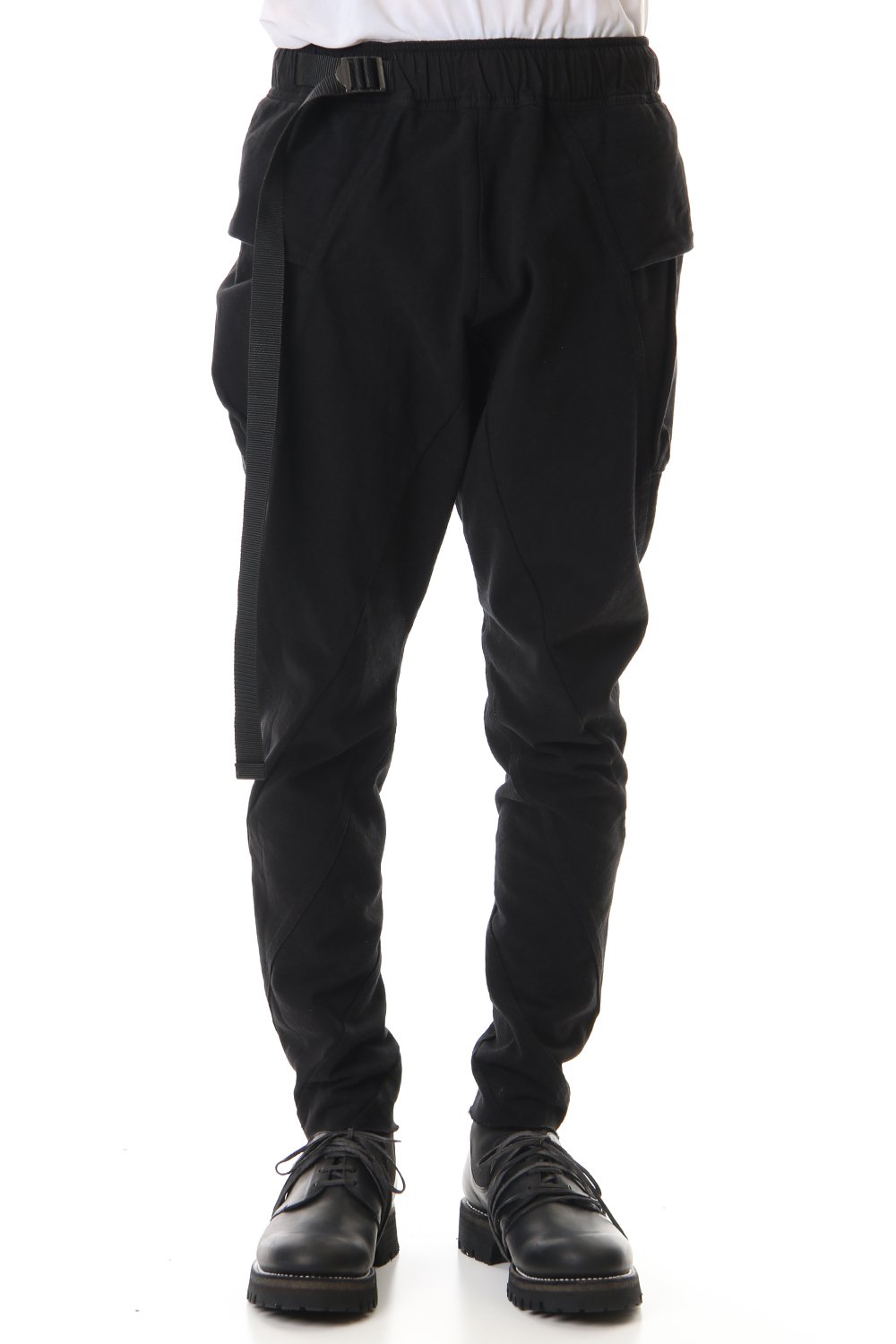 Tight Tension Jersey pants Black