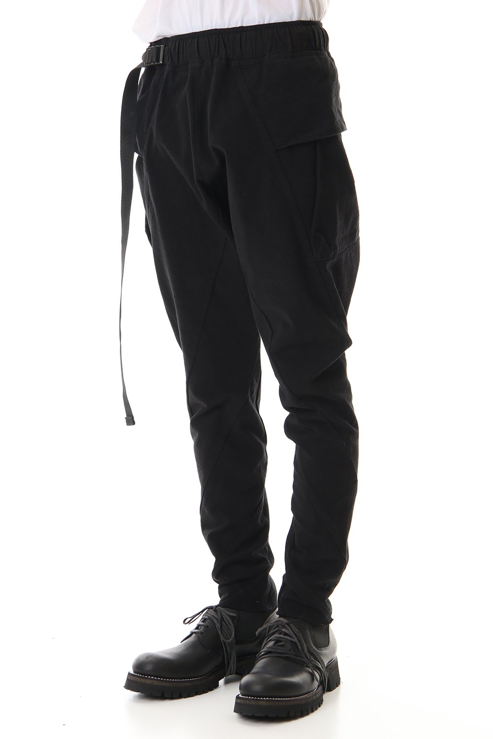 Tight Tension Jersey pants Black