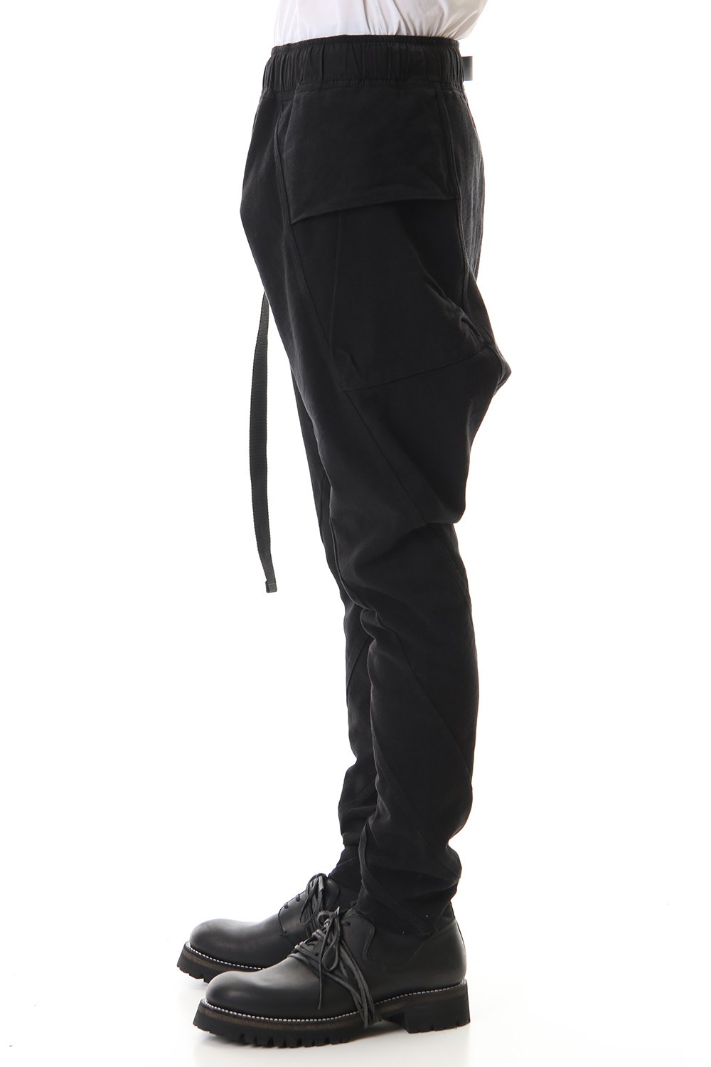 Tight Tension Jersey pants Black