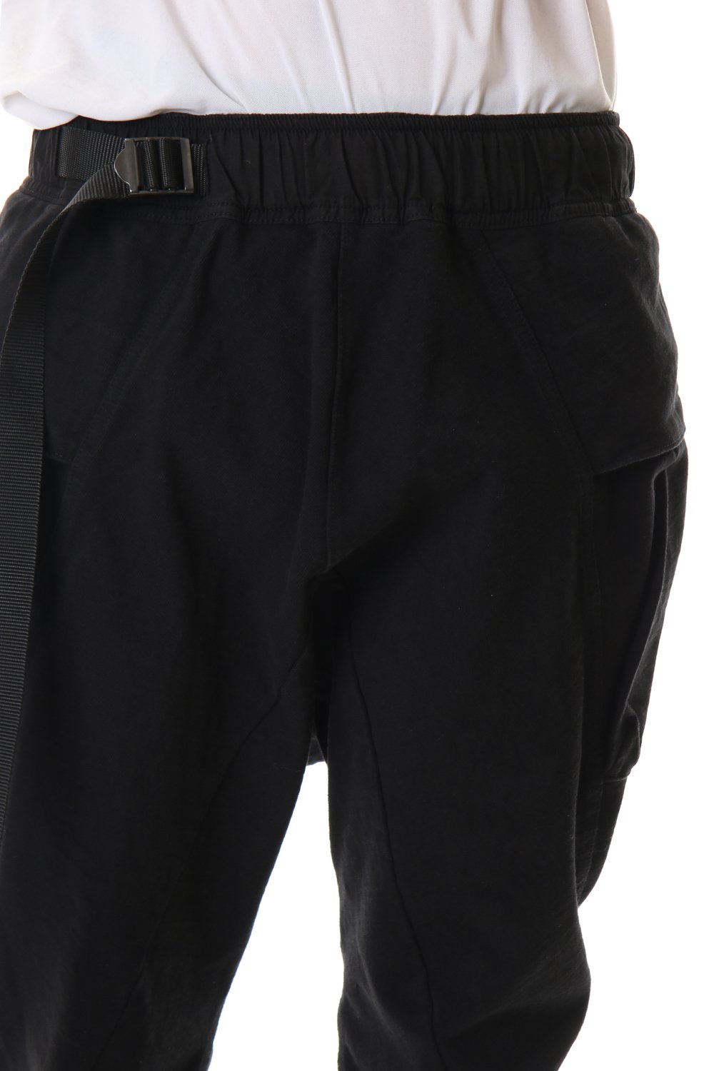 Tight Tension Jersey pants Black