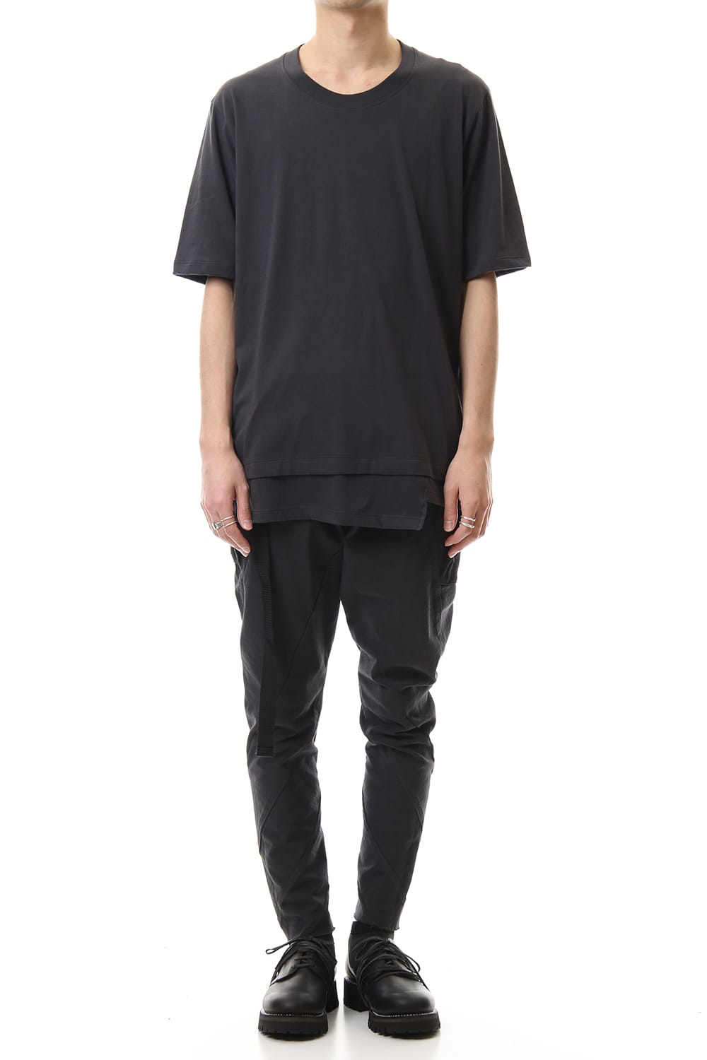 Tight Tension Jersey pants Gray