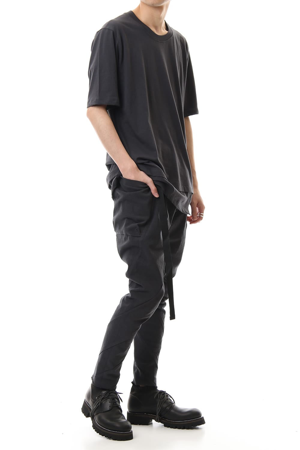 Tight Tension Jersey pants Gray