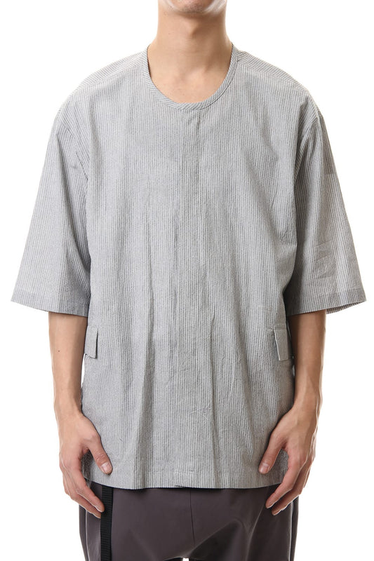 Salt shrinkage Short sleeve shirt