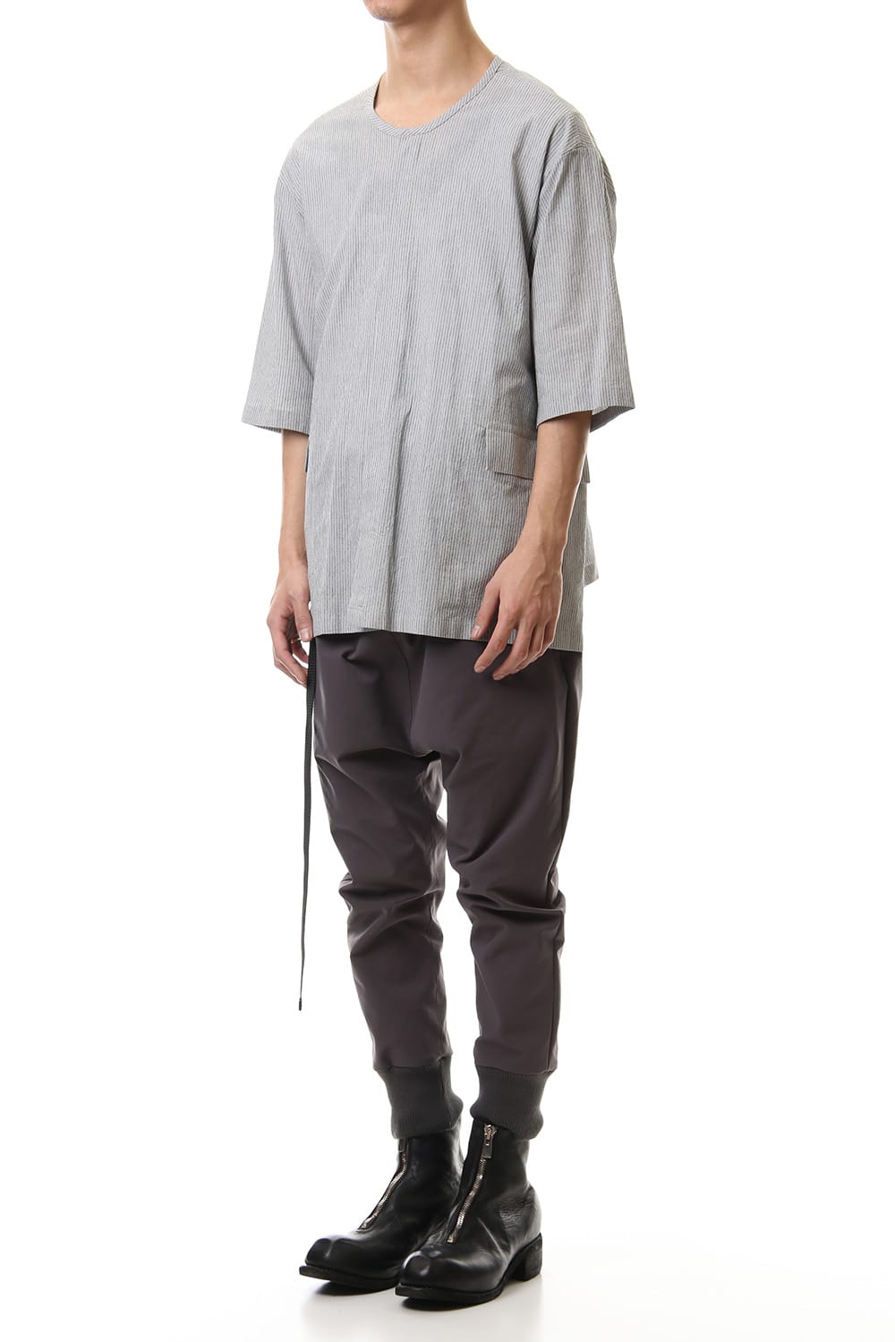 Salt shrinkage Short sleeve shirt