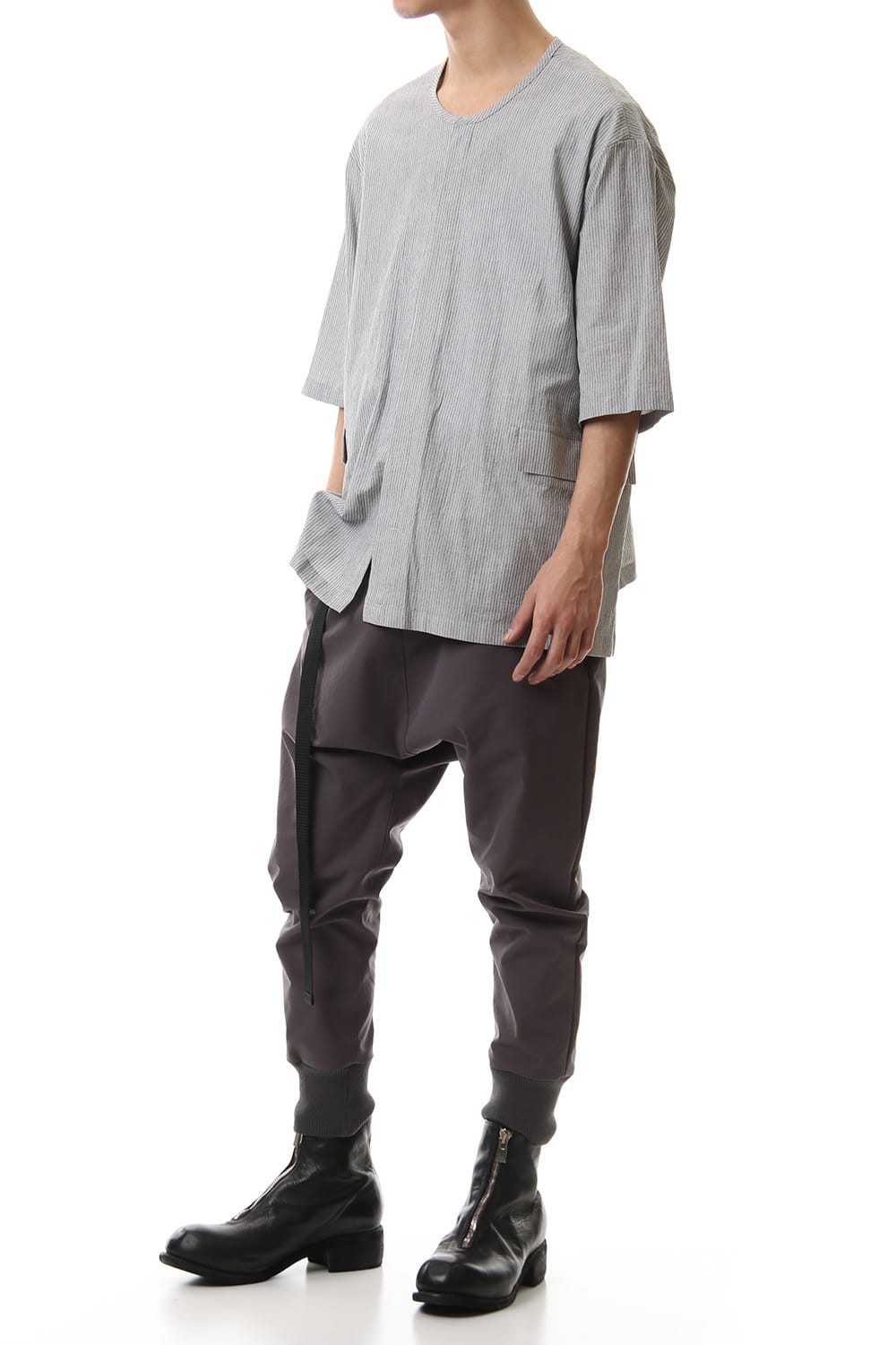 Salt shrinkage Short sleeve shirt