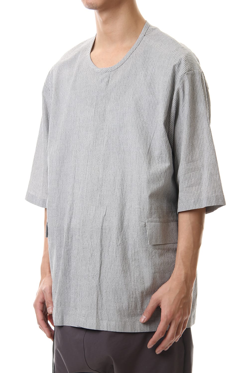 Salt shrinkage Short sleeve shirt