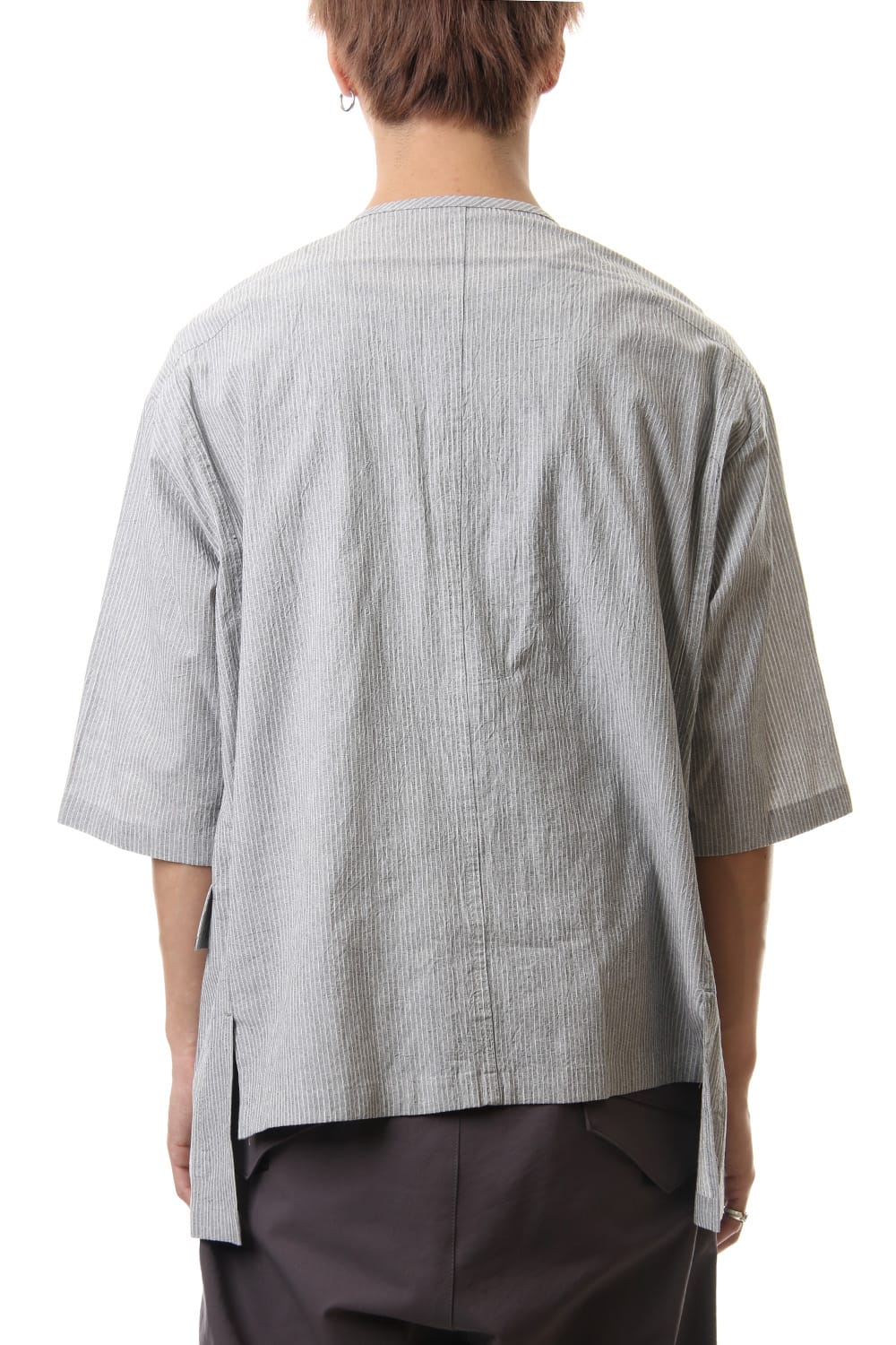 Salt shrinkage Short sleeve shirt