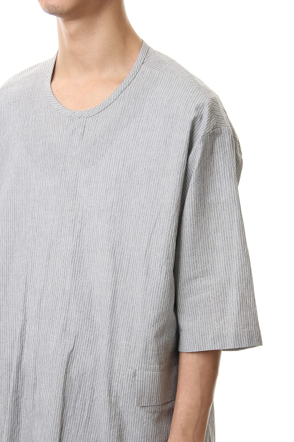 Salt shrinkage Short sleeve shirt