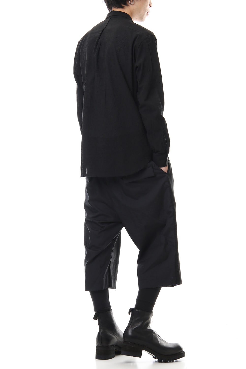 Salt shrinkage Long sleeve shirt