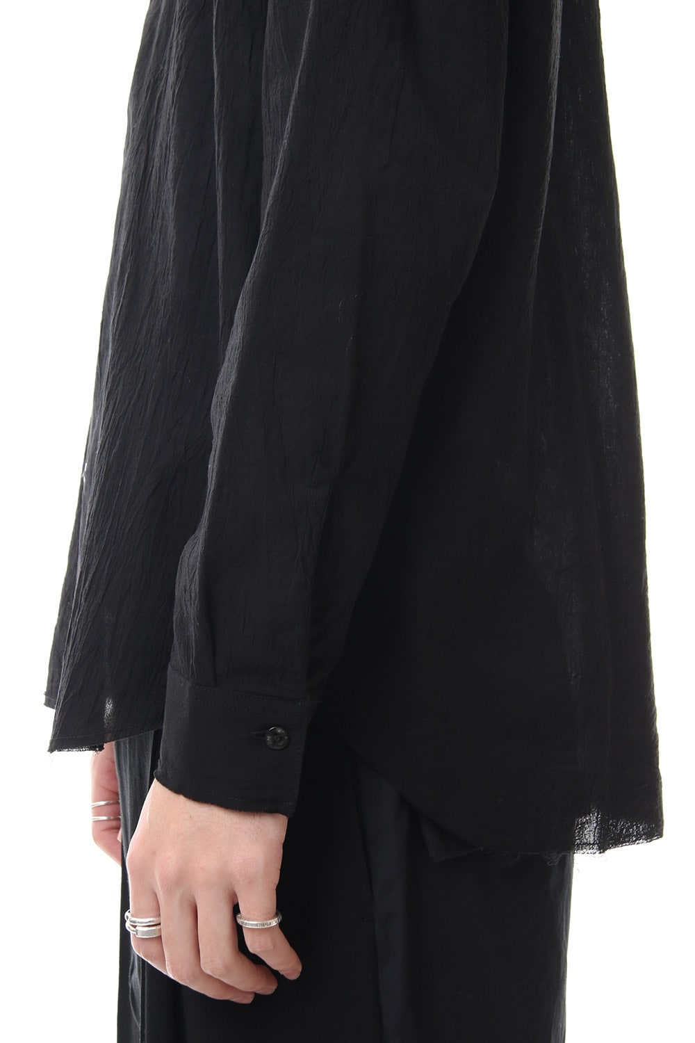 Salt shrinkage Long sleeve shirt