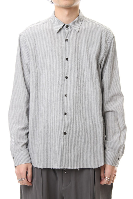 Salt shrinkage Long sleeve shirt