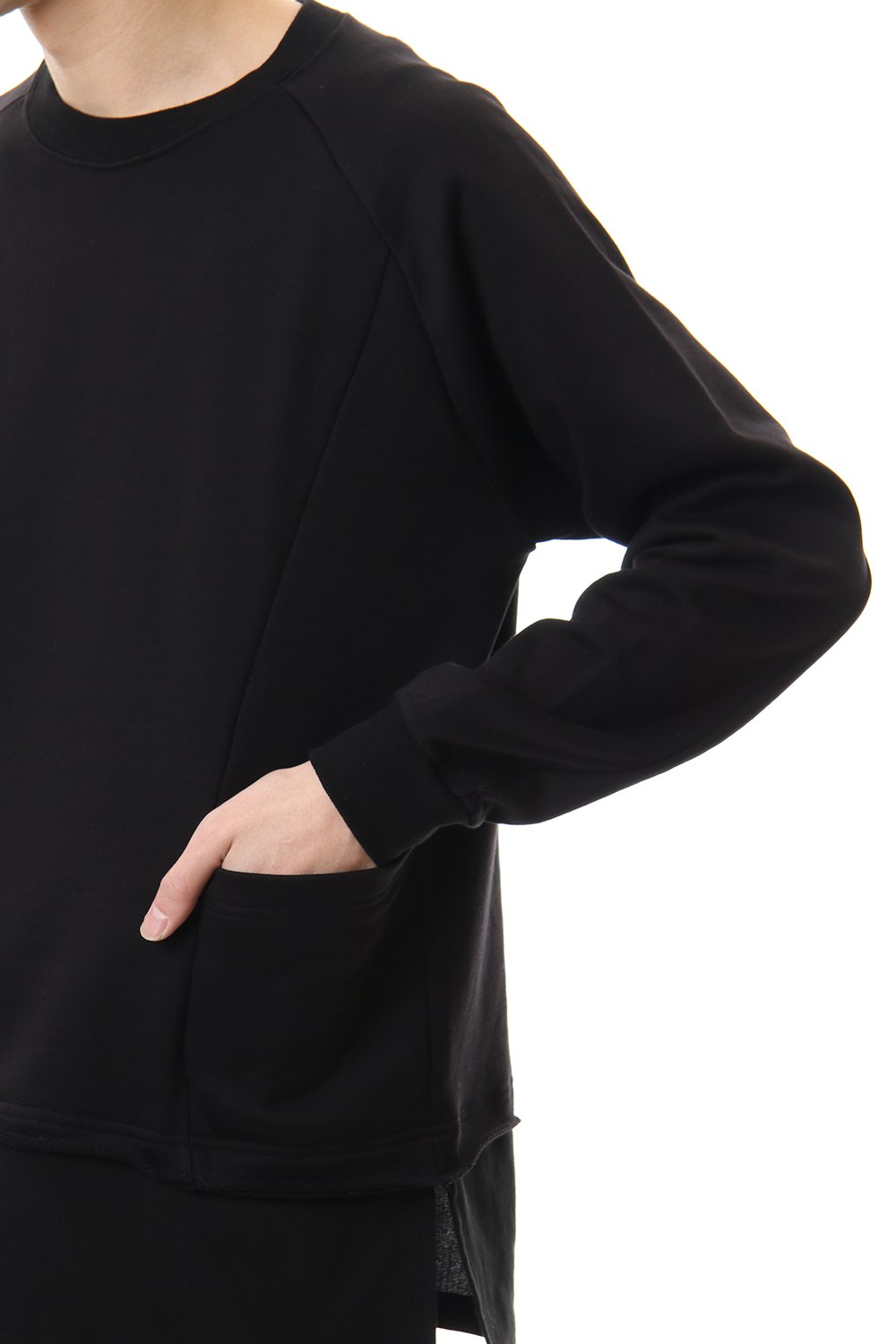 Fleece Pullover Black