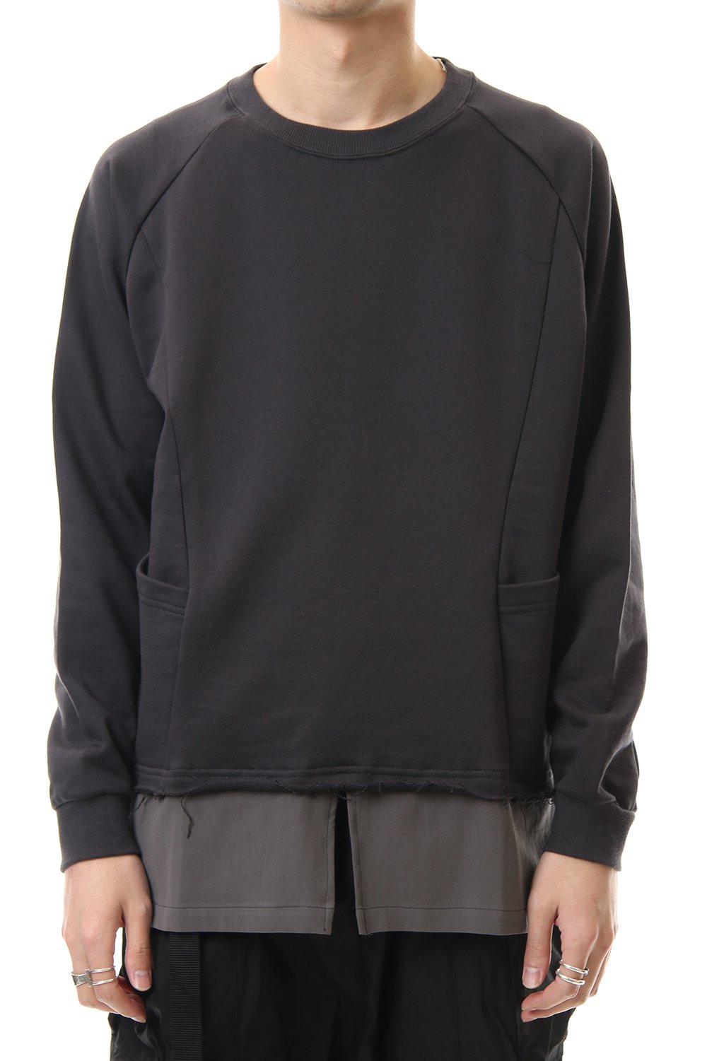 Fleece Pullover Charcoal