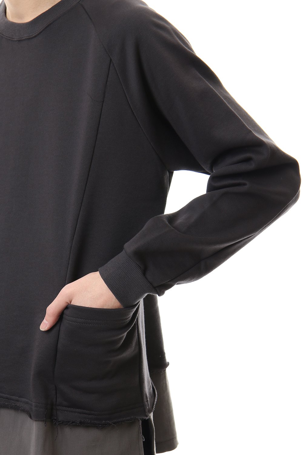 Fleece Pullover Charcoal