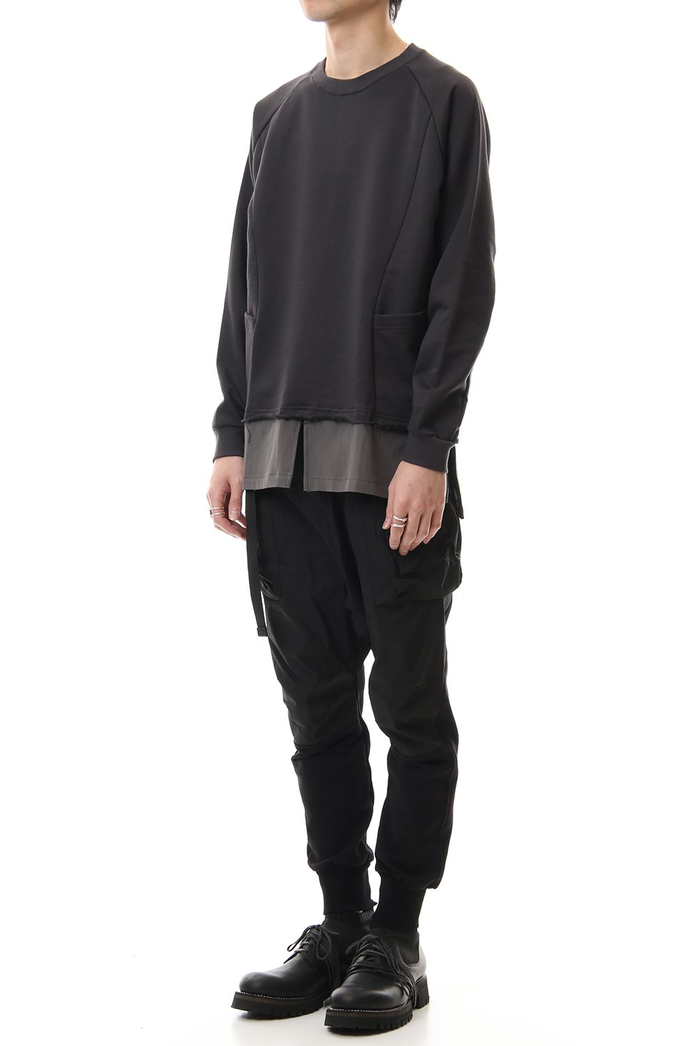 Fleece Pullover Charcoal