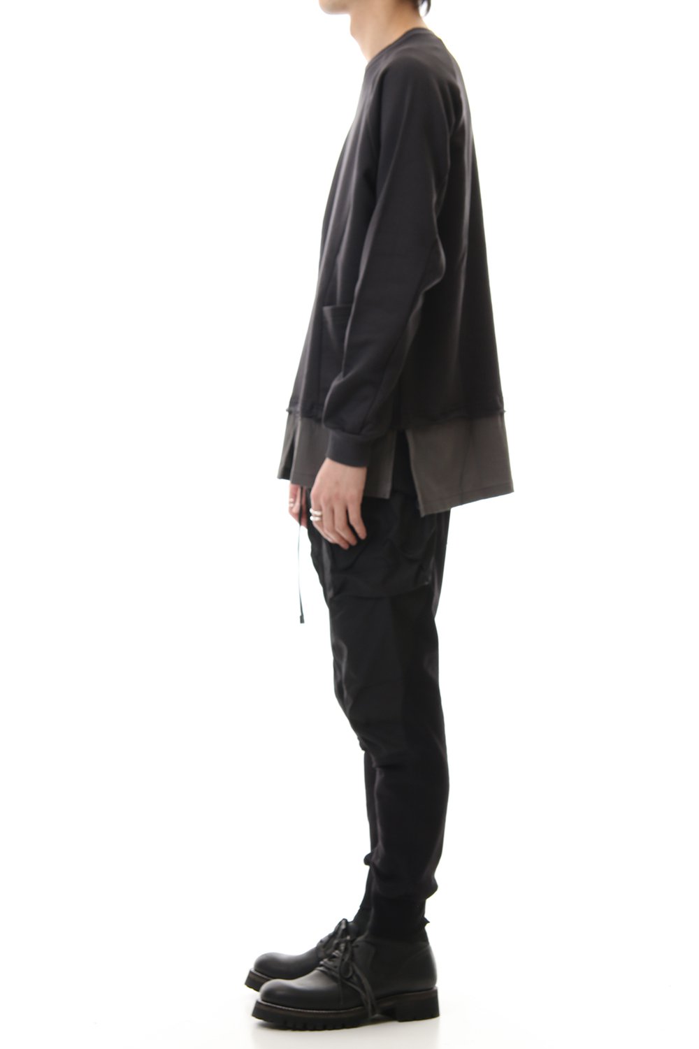 Fleece Pullover Charcoal