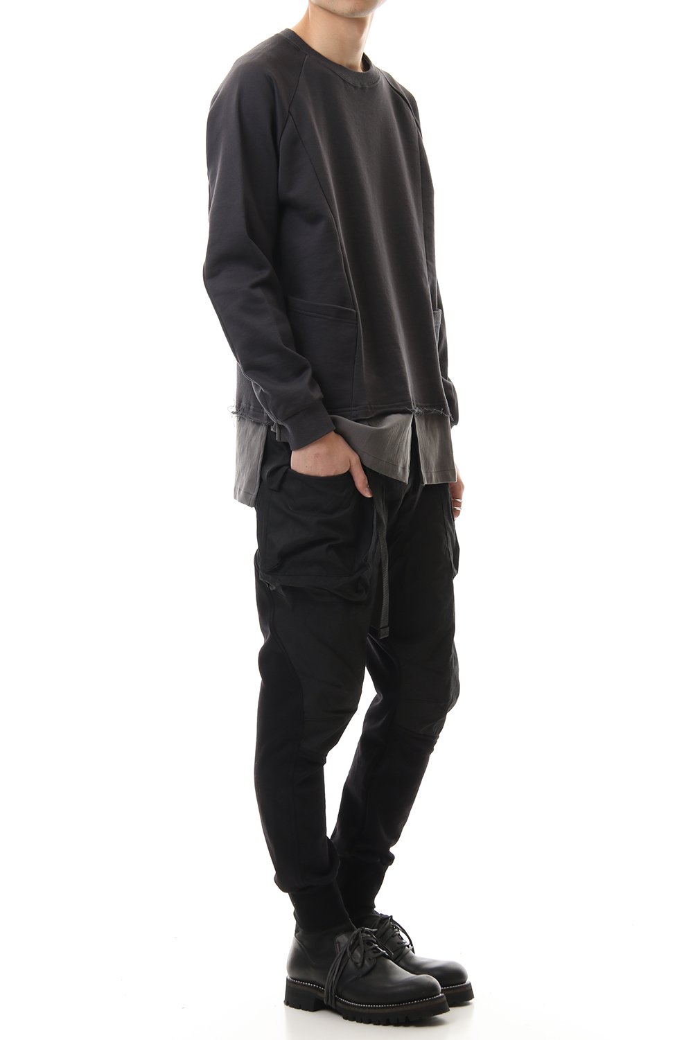 Fleece Pullover Charcoal