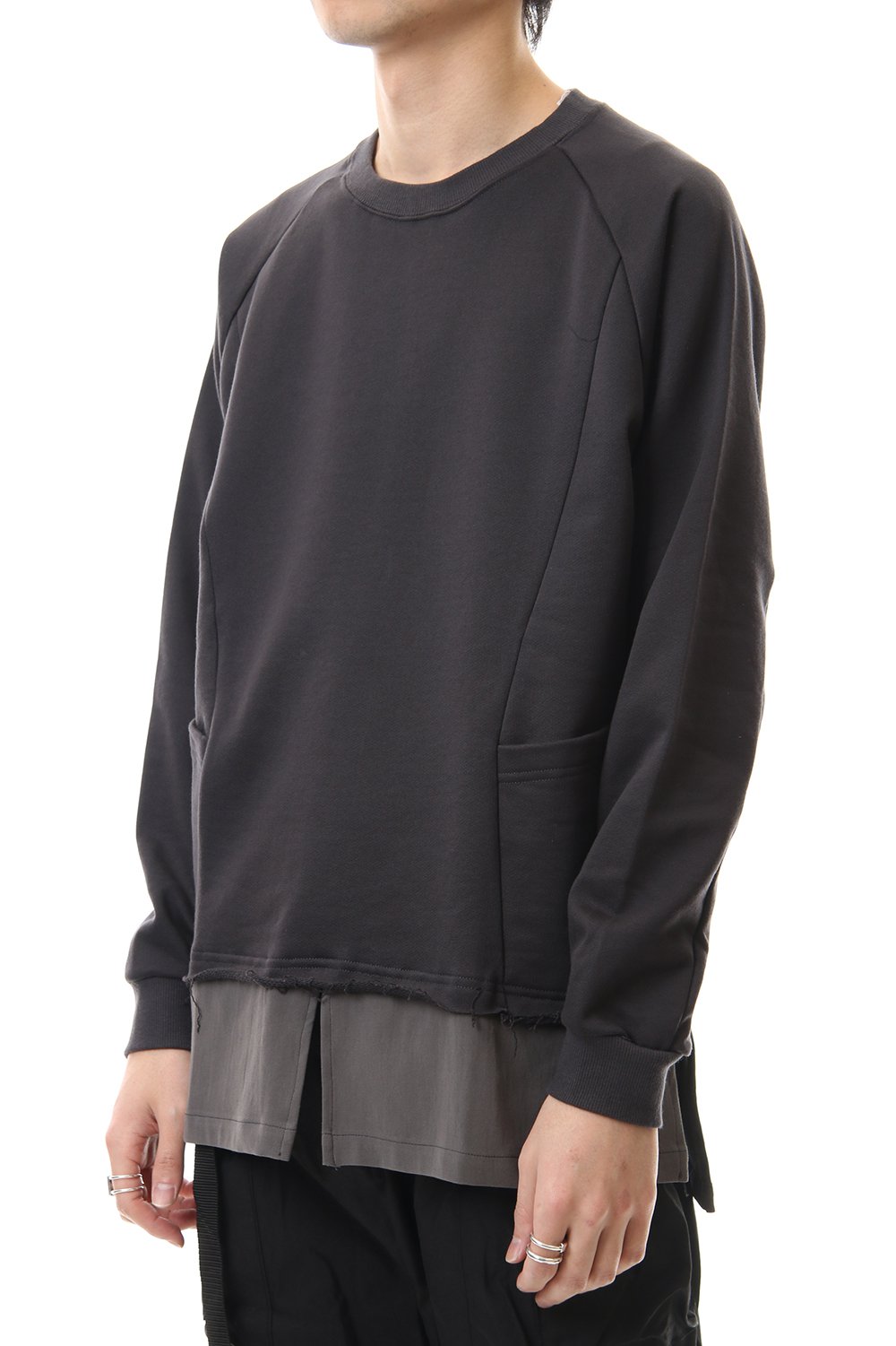 Fleece Pullover Charcoal