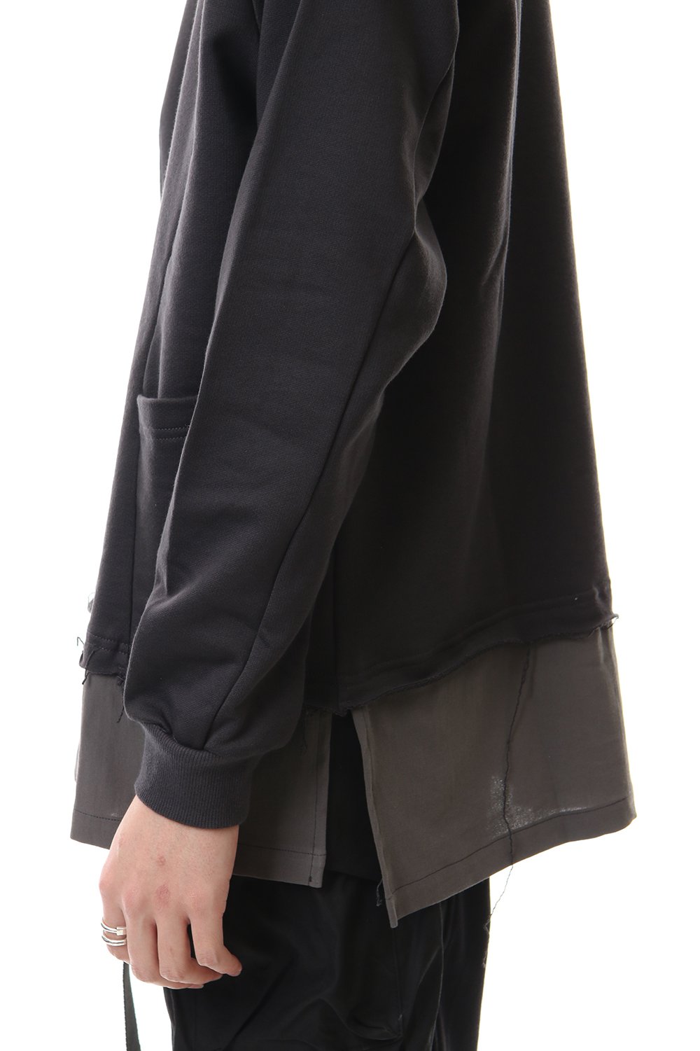 Fleece Pullover Charcoal