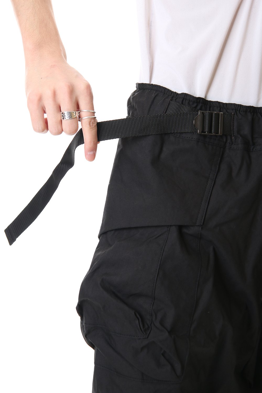 Fleece Combination Tactical pants Black