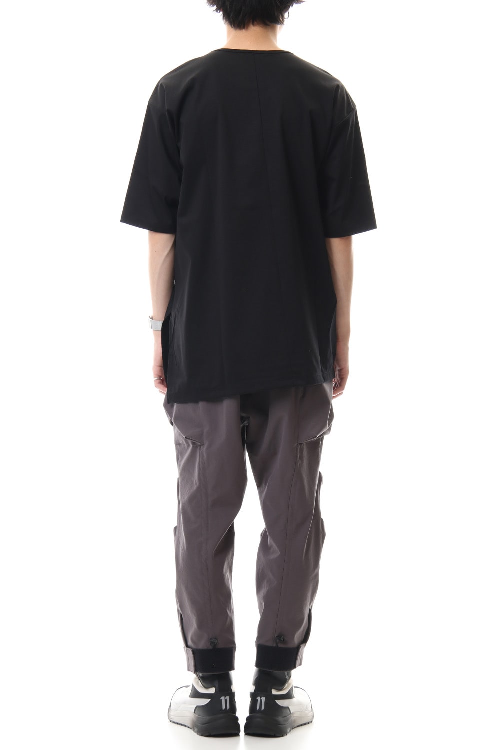 High Gauge Smooth Short sleeve Big tee - Black