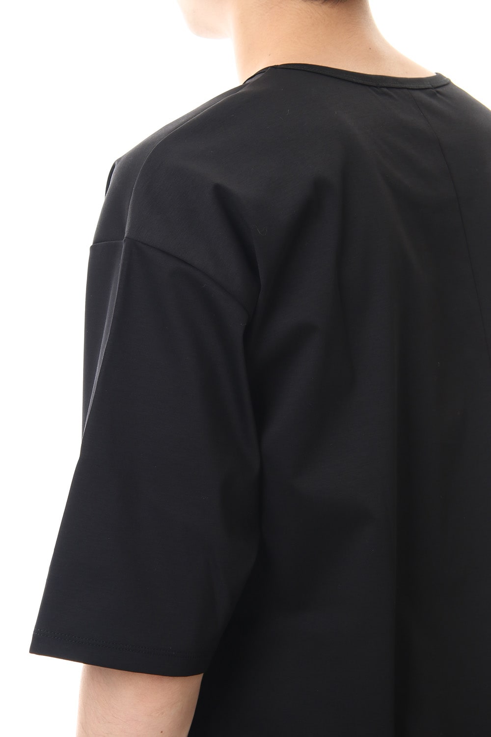 High Gauge Smooth Short sleeve Big tee - Black