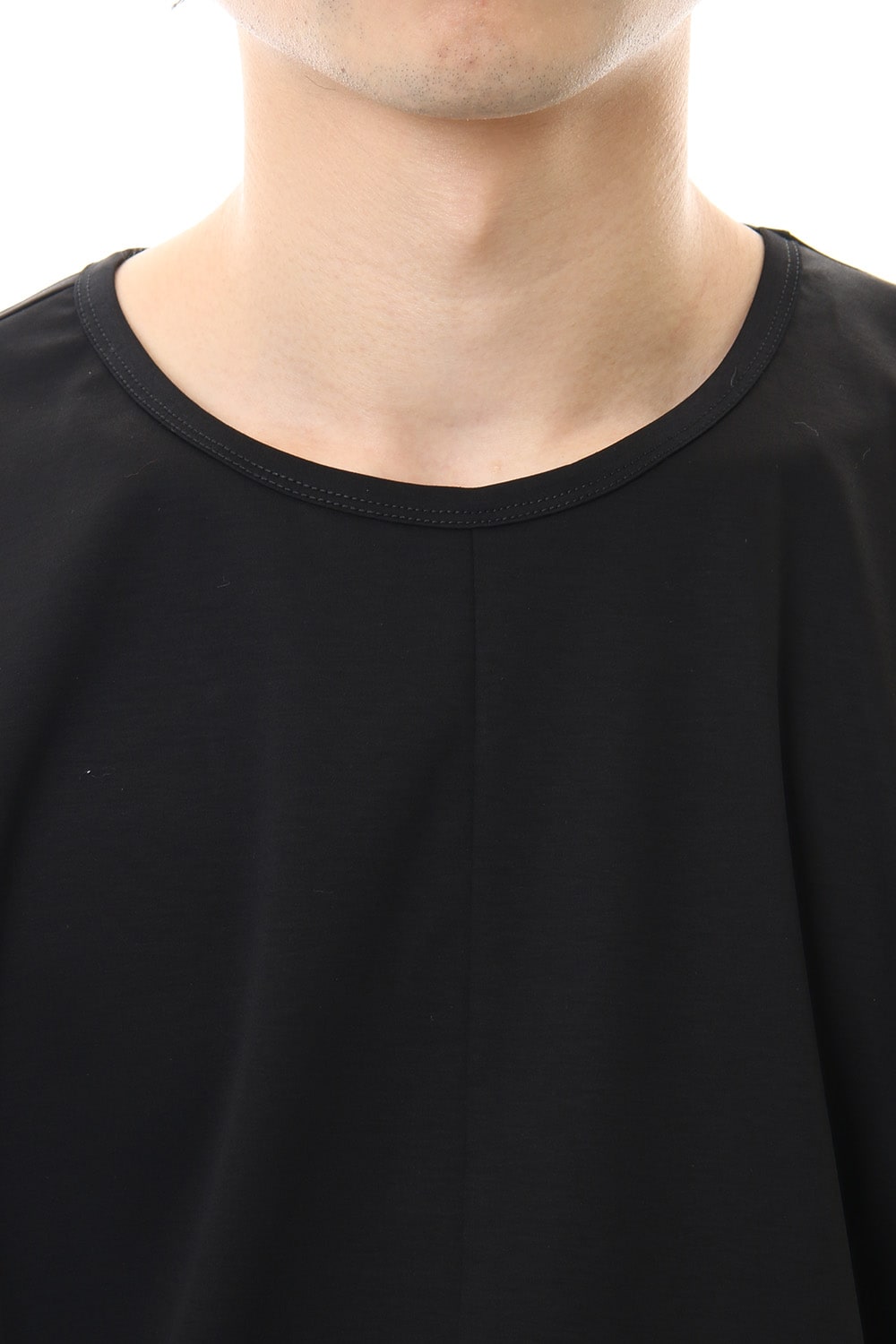 High Gauge Smooth Short sleeve Big tee - Black