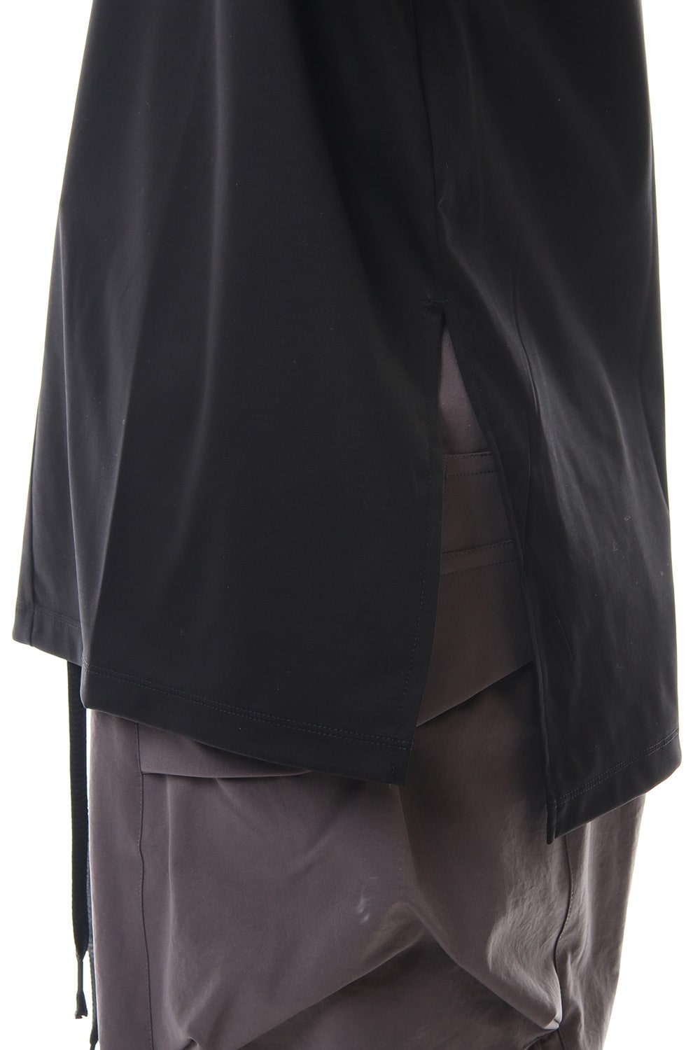 High Gauge Smooth Short sleeve Big tee - Black