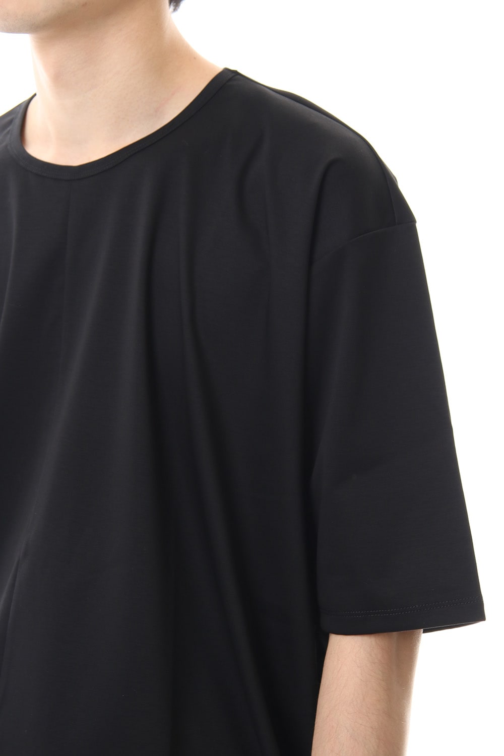 High Gauge Smooth Short sleeve Big tee - Black