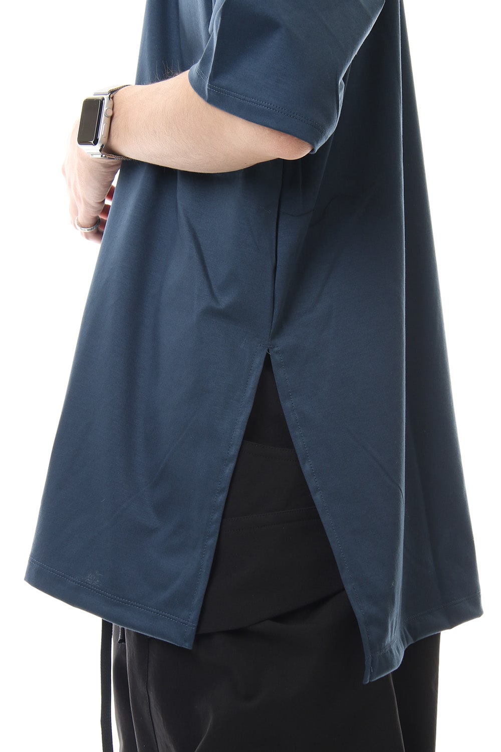 High Gauge Smooth Short sleeve Big tee - Blue