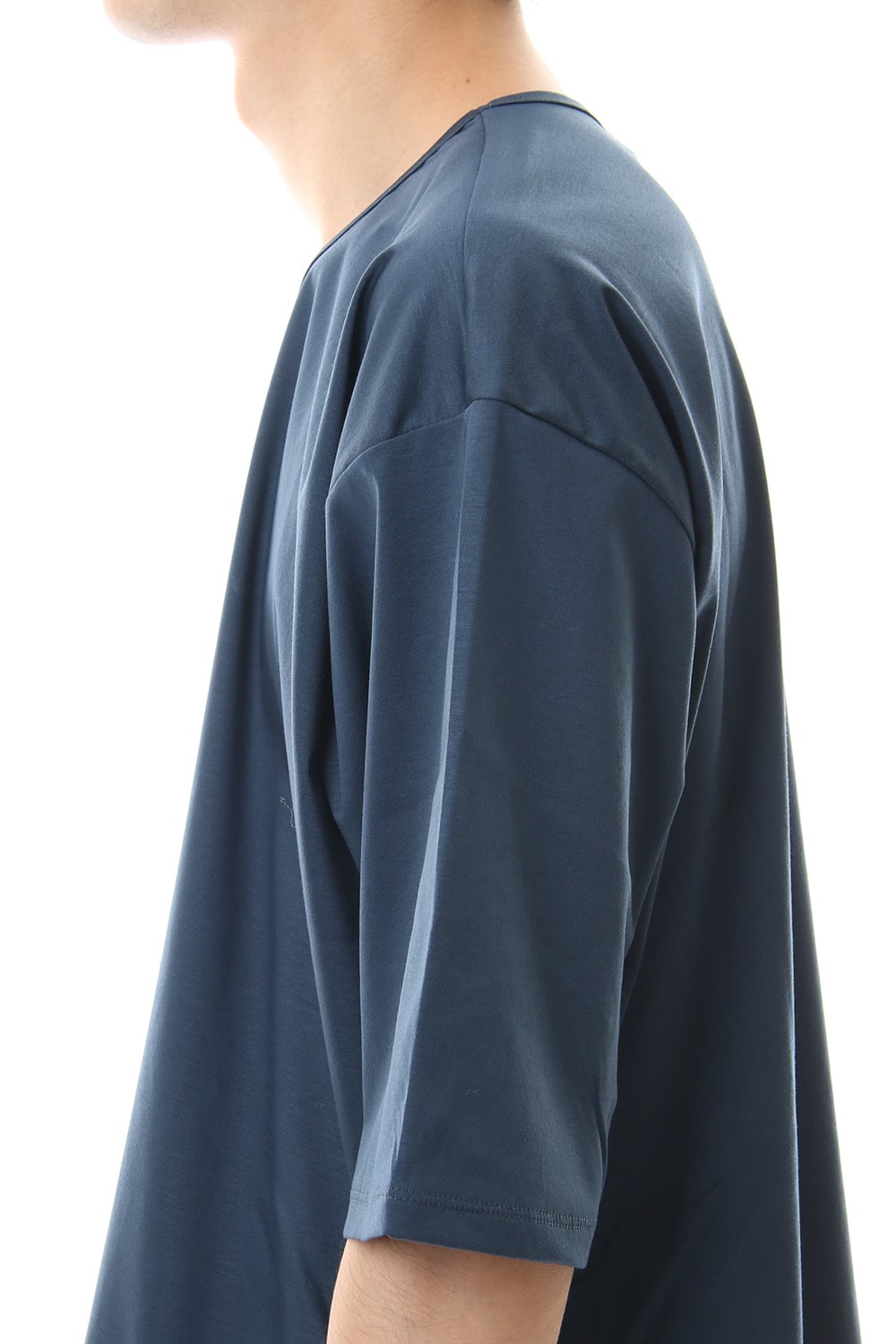 High Gauge Smooth Short sleeve Big tee - Blue