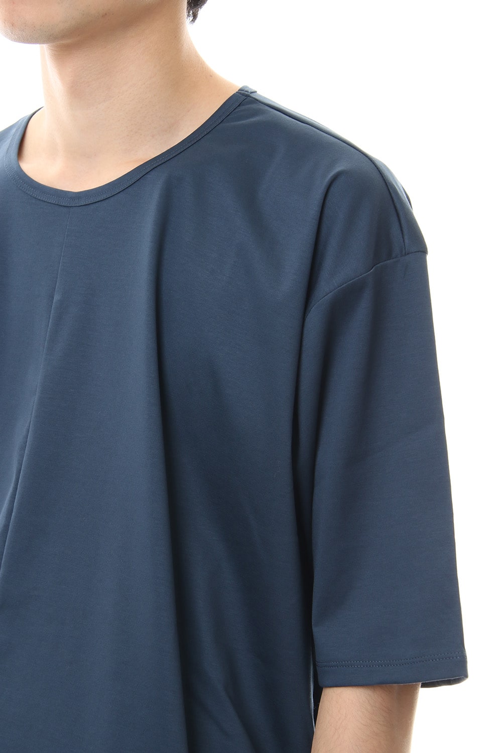 High Gauge Smooth Short sleeve Big tee - Blue