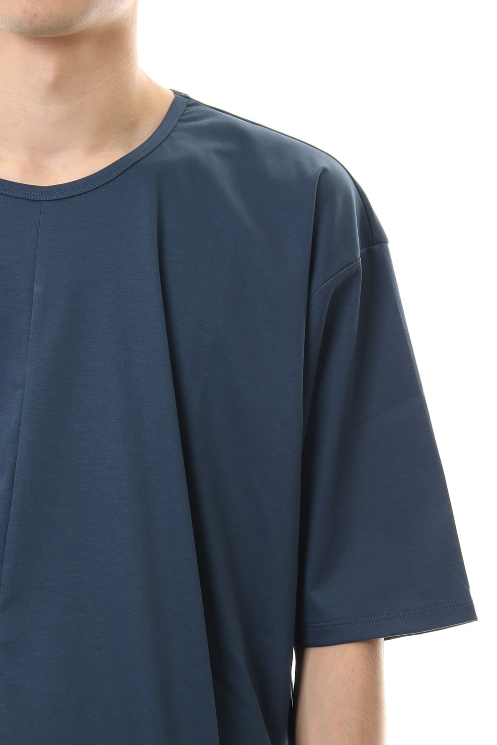 High Gauge Smooth Short sleeve Big tee - Blue