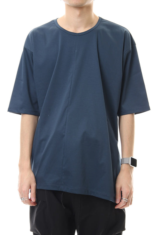 High Gauge Smooth Short sleeve Big tee - Blue