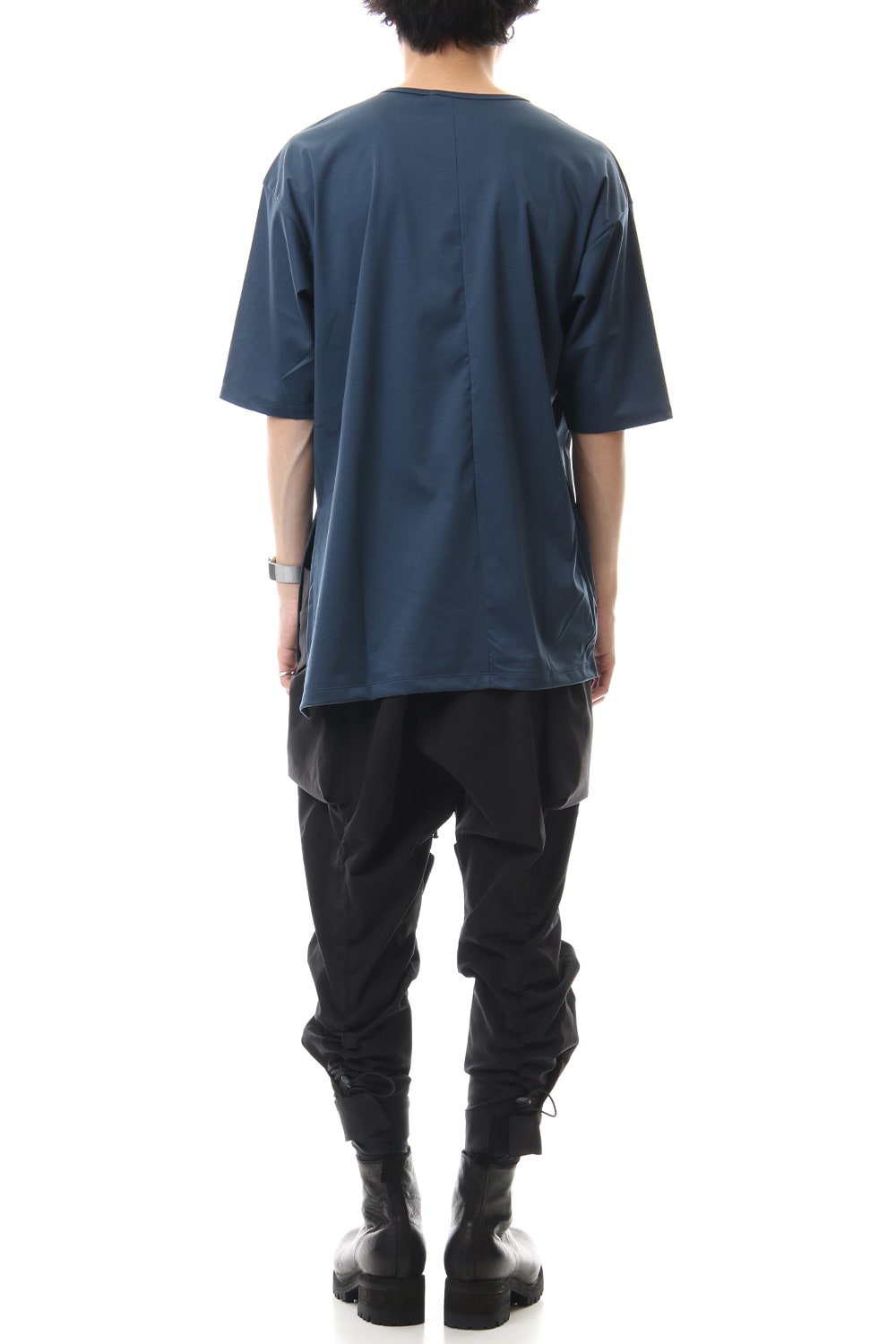 High Gauge Smooth Short sleeve Big tee - Blue