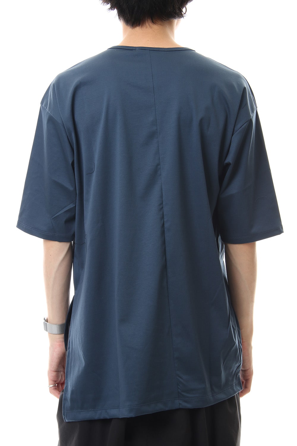 High Gauge Smooth Short sleeve Big tee - Blue