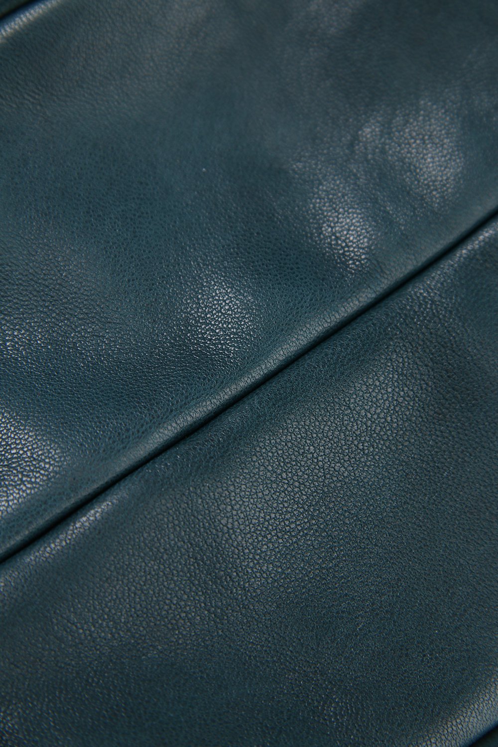 Lamb leather Neck pouch - Beau Green