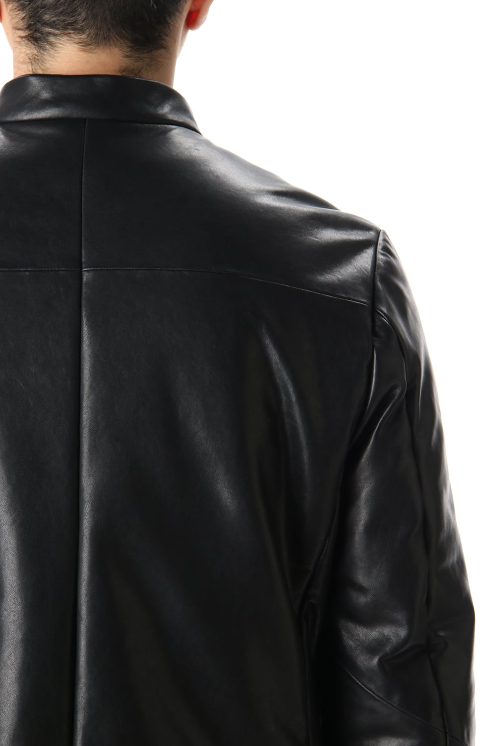 Lamb leather Batting Biker jacket