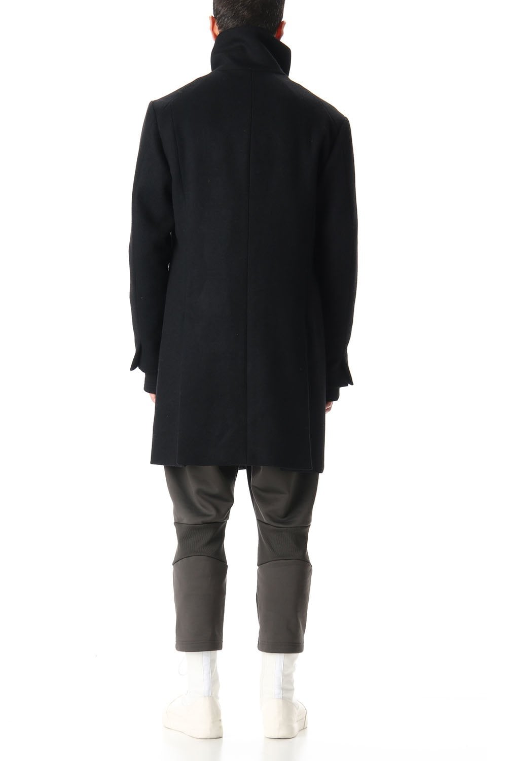 メルトン ハイネック コート