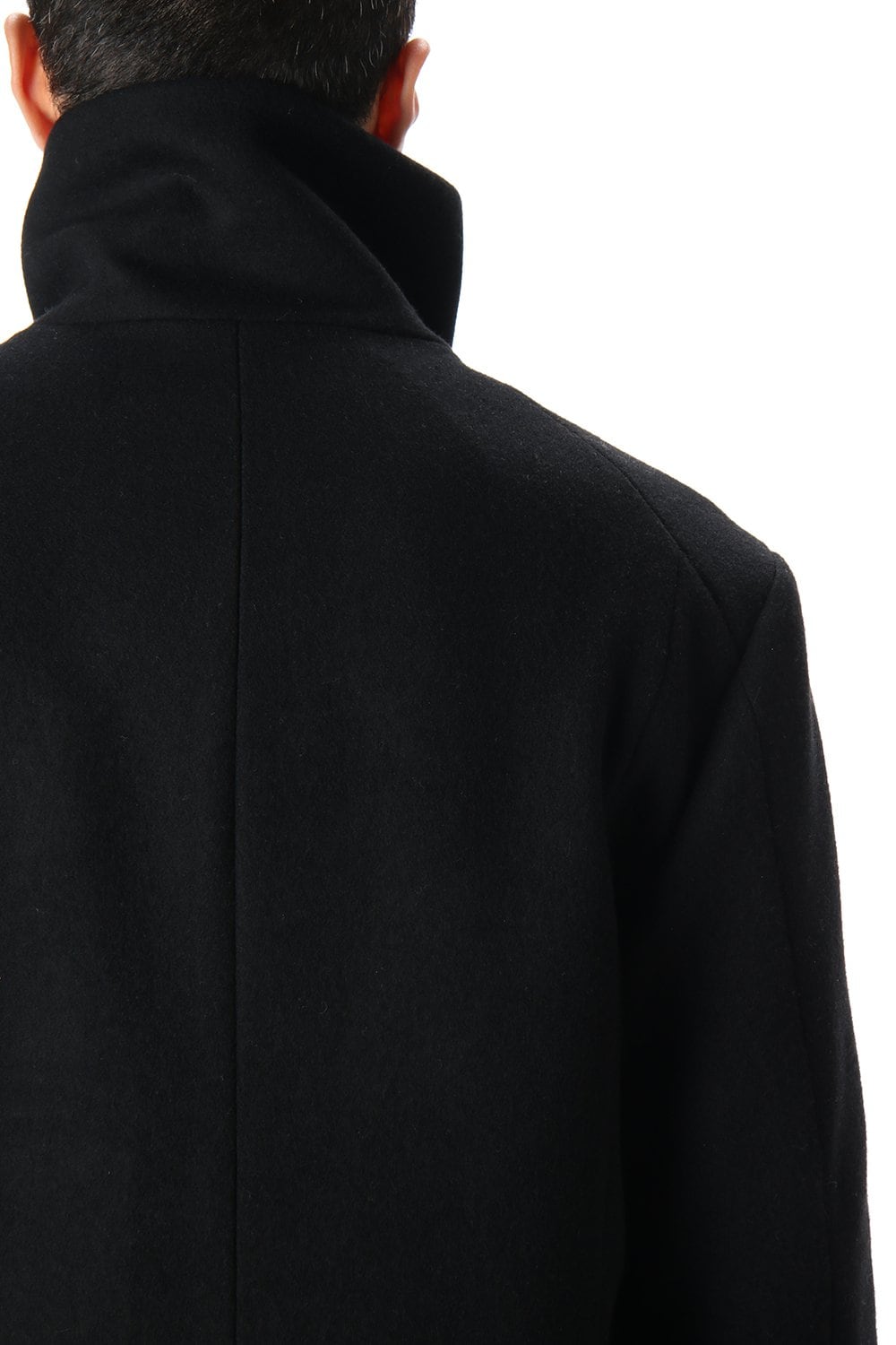 メルトン ハイネック コート