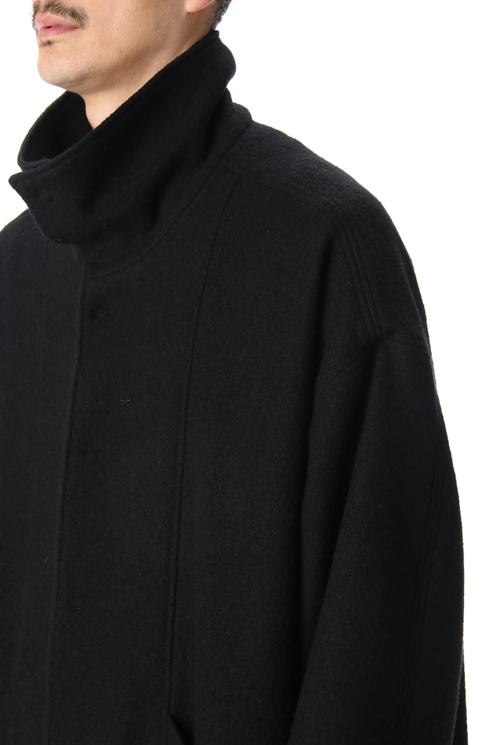 Soft Compression Wool Reversible coat