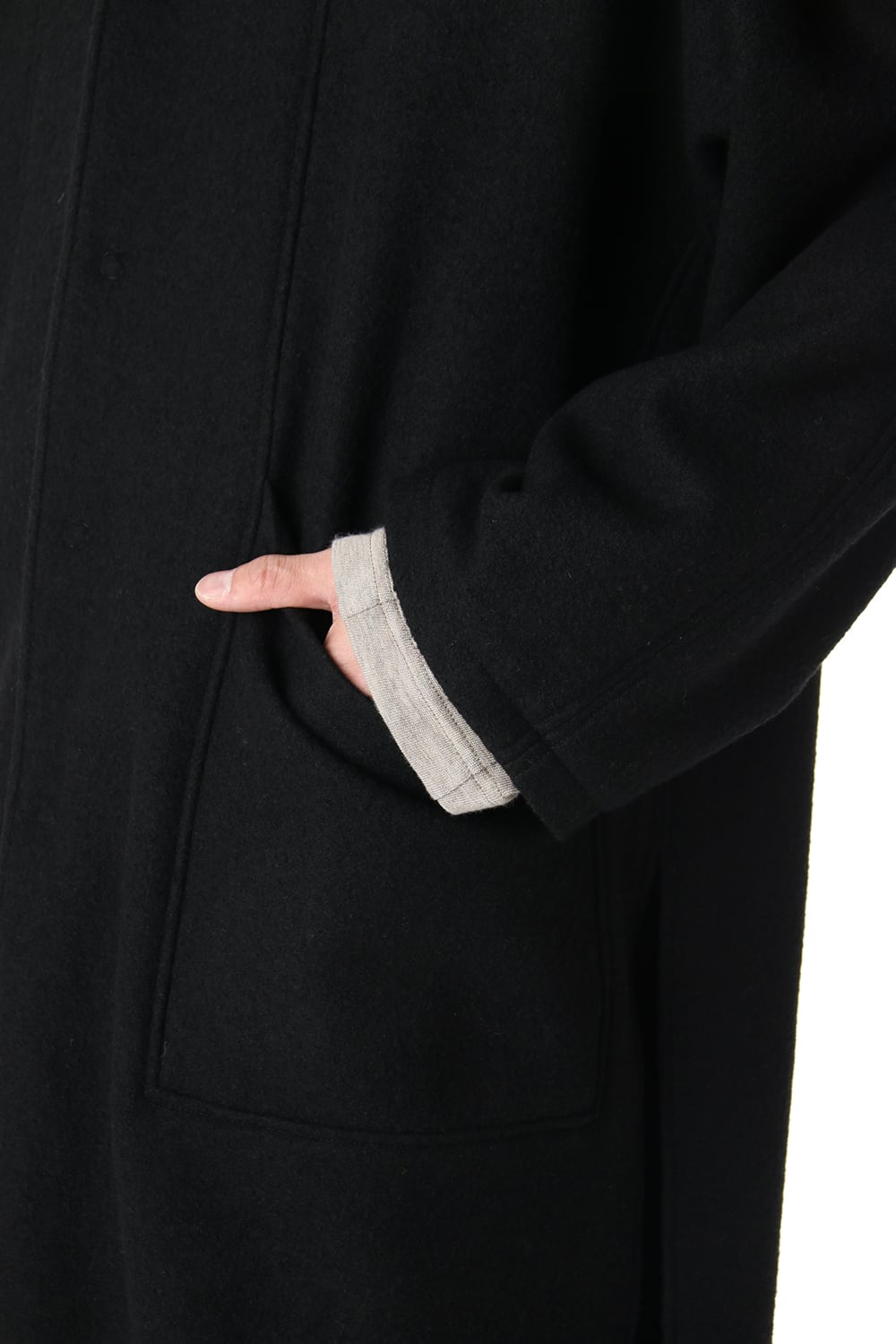 Soft Compression Wool Reversible coat