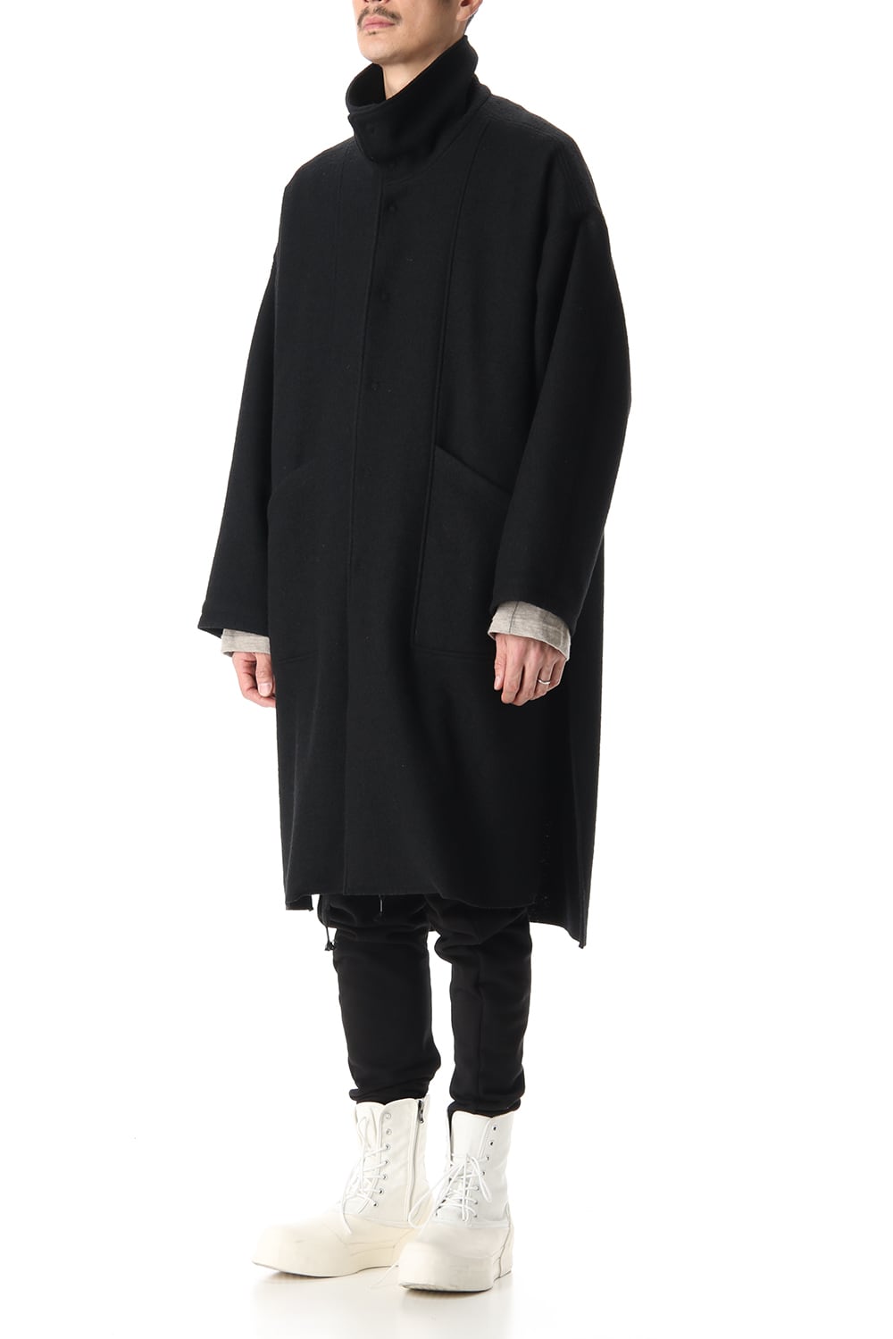 Soft Compression Wool Reversible coat