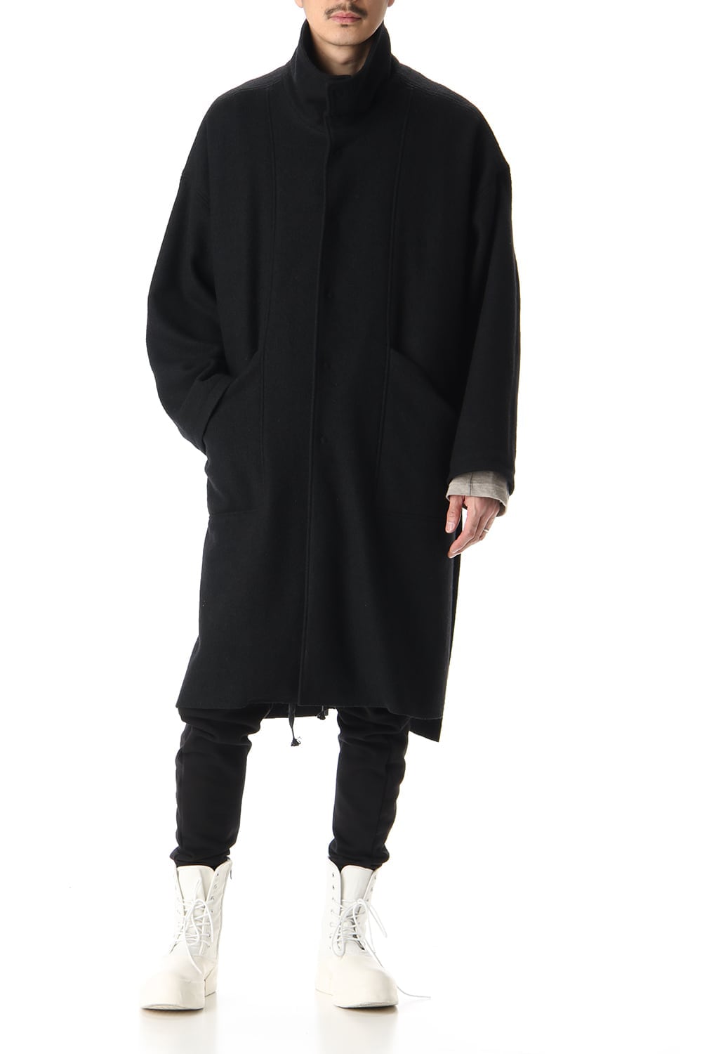 Soft Compression Wool Reversible coat