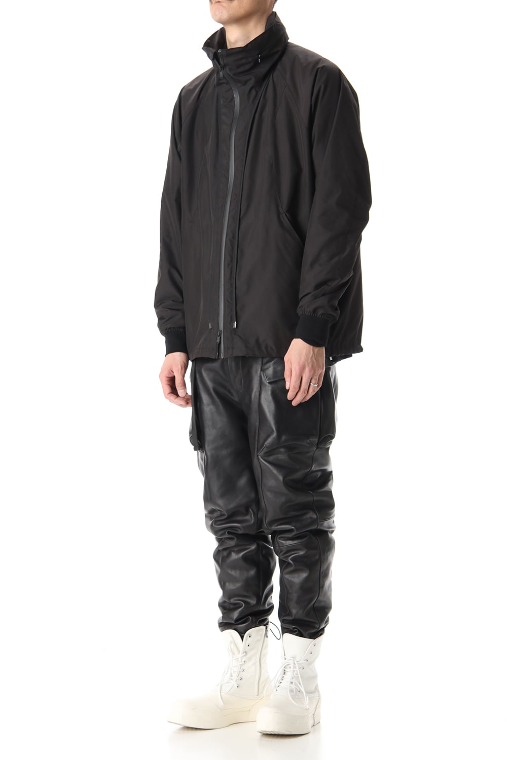 Layered cardigan Black