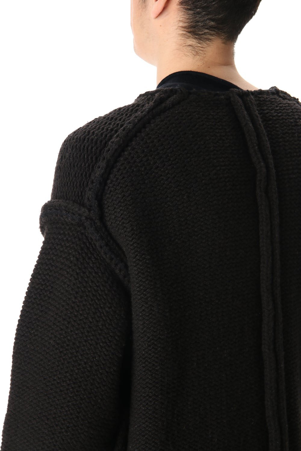 Layered cardigan Black