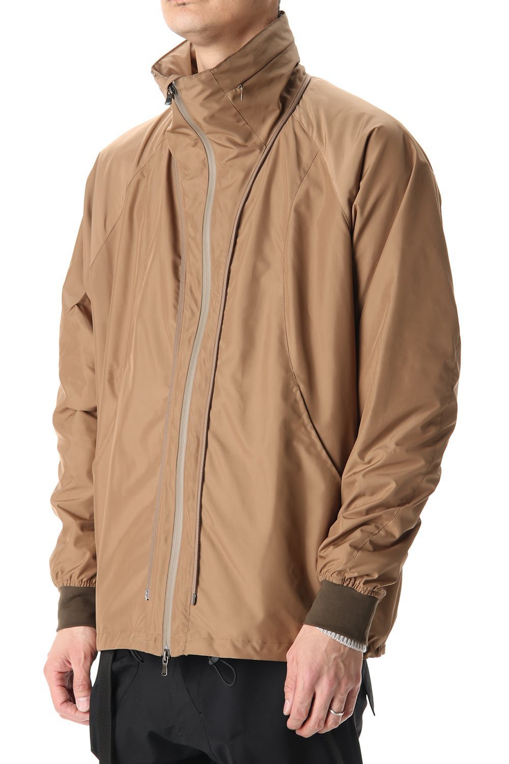 Layered cardigan Mustard