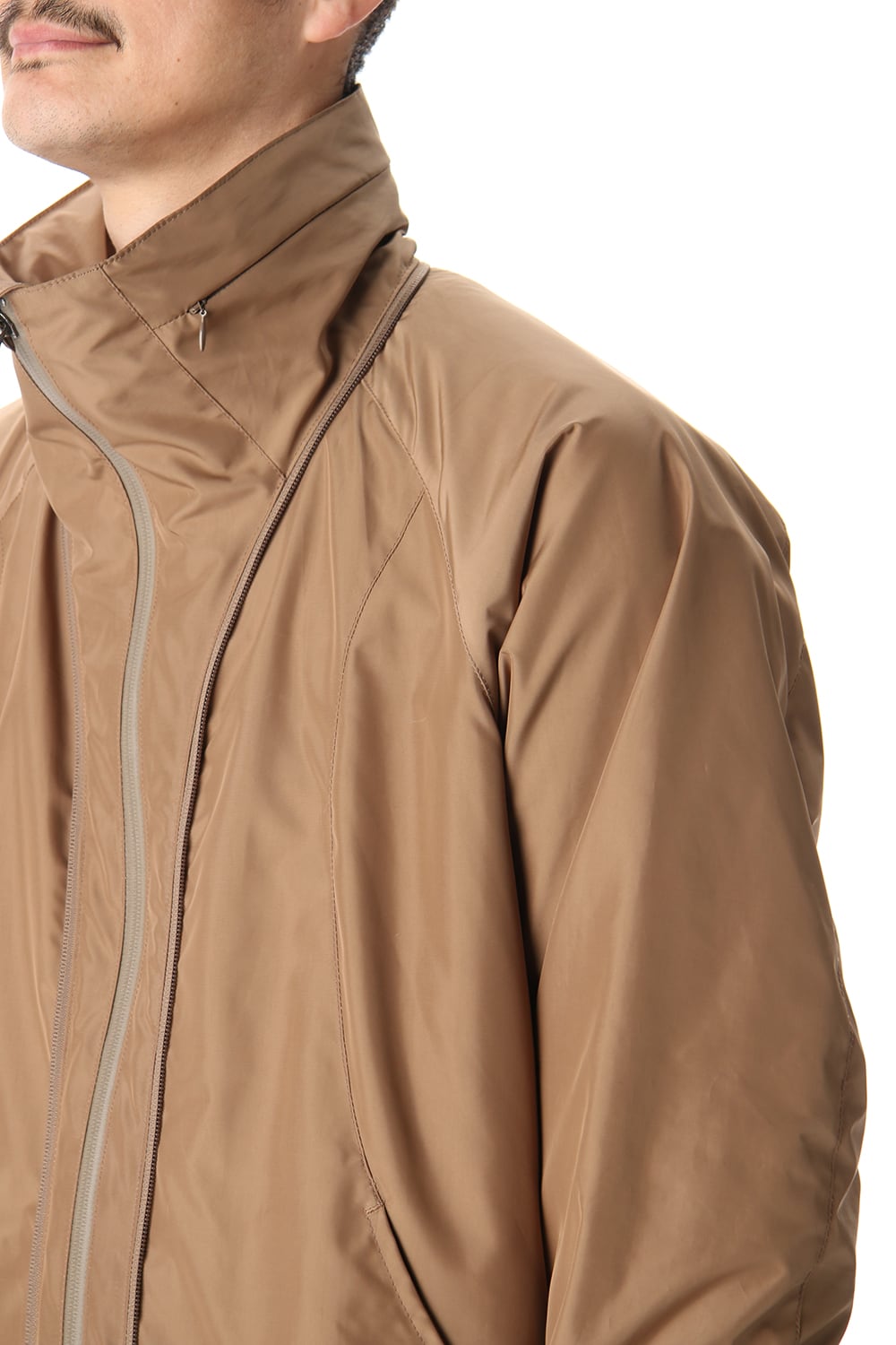 Layered cardigan Mustard