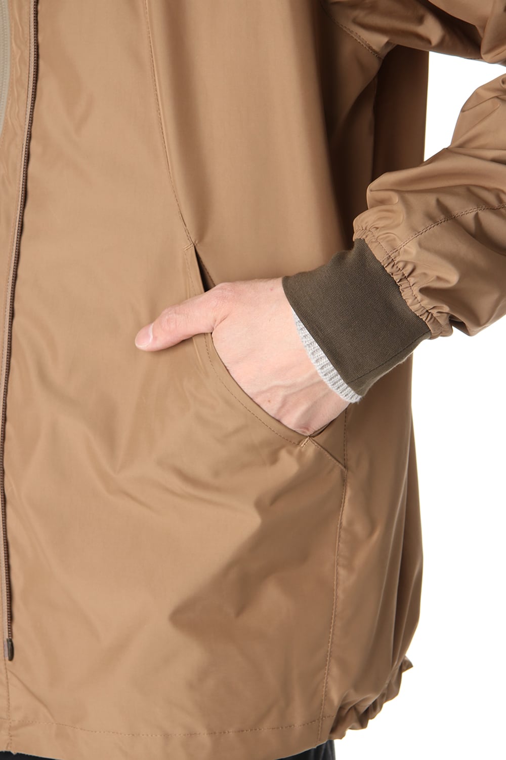 Layered cardigan Mustard